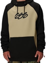 686 Bonded Fleece Hoodie - sage colorblock