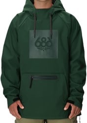 686 Waterproof Hoodie - moss green