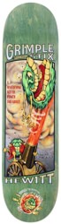 Anti-Hero Hewitt Grimplestix Obvious Greats 8.38 Skateboard Deck - green