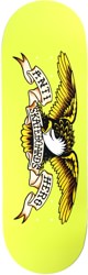 Anti-Hero Classic Eagle 10.0 Horse Pill Shape Skateboard Deck - yellow
