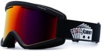 Ashbury Blackbird Goggles + Bonus Lens - gambler/red mirror + yellow lens