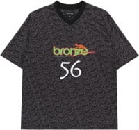 Bronze 56k Trust Soccer Jersey - black