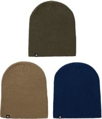 Burton Recycled DND Beanie 3-Pack - nightfall/summit taupe/forest moss