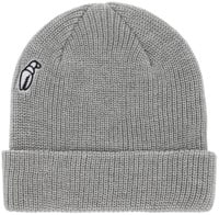 Crab Grab High Mark Beanie - heather grey