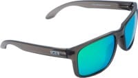 Dang Shades All Terrain Polarized Sunglasses - frost smoke/green mirror polarized lens