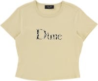 Dime Women's Classic Dalmatians T-Shirt - light yellow