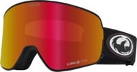 Dragon NFX2 Goggles + Bonus Lens - old skool/lumalens red ion + light rose lens