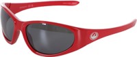 Dragon The Box 2 2.0 LL Polarized Sunglasses - shiny solid red/silver flash polarized lens