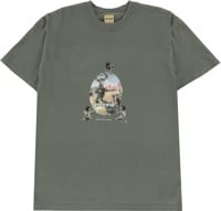 Fucking Awesome Sinners Like You and Me T-Shirt - moss