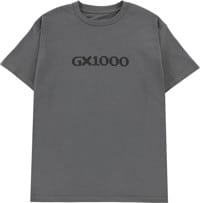 GX1000 OG Logo T-Shirt - charcoal/black
