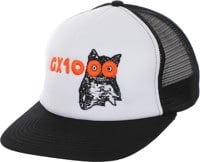GX1000 Owl Trucker Hat - black/white