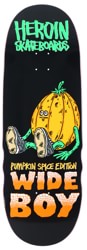 Heroin Pumpkin Spice Wide Boy 10.75 Skateboard Deck