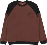 Jones Sierra Organic Crew Sweatshirt - coffee brown