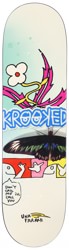 Krooked Una Butterfly Call 8.5 Skateboard Deck