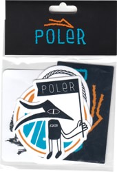 Lakai Lakai x Poler Sticker Pack - multi