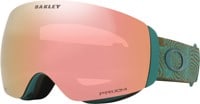 Oakley Flight Deck M Goggles - pacific trails/prizm snow rose gold iridium lens