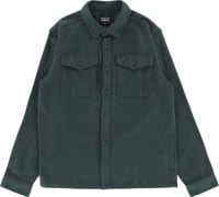 Patagonia Organic Cotton Fjord Flannel Shirt - whole weave: old growth green