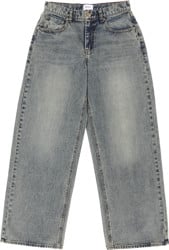 RVCA Women's Loosey Jeans - dusty blue wash