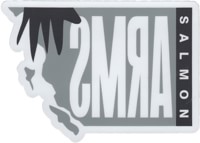 Salmon Arms Digi Sticker - salmon arms reverse