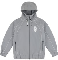 Souvenir Insulated Track Jacket - cool grey