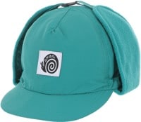 Spiral Wax Co Heater Earflap Hat - teal