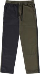 Tactics Wave Pants - olive/dusk asym