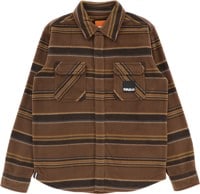 Thirtytwo Rest Stop Fleece Shirt - tobacco