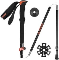 Union Aluminum Touring Splitboard Poles - black