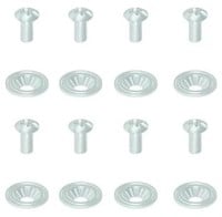 Union Mounting Hardware (Set) - black