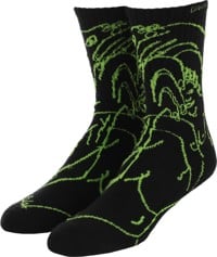 Unity Glow Sock - black/green
