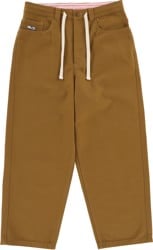 Unless Collective Canvas Baggy Pants - brown