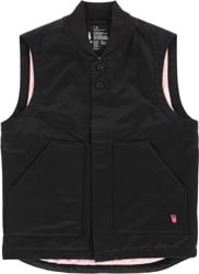 Unless Collective Insulated Mechanics Vest Jacket - black