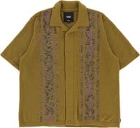 Vans Wheeler Sweater Polo S/S Shirt - burnt gold