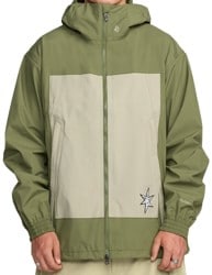 Volcom Arthur 3L Jacket - dark olive